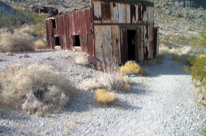 An Old Mine In Death Valley
