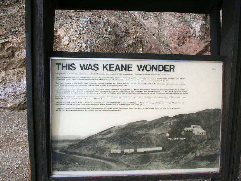 Keane Wonder Mine, Lower Remains